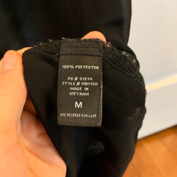 Long Sleeve Sheer Button Down - Picture 7 of 8